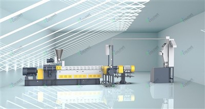 Suure täiteainesisaldusega seguekstruuder